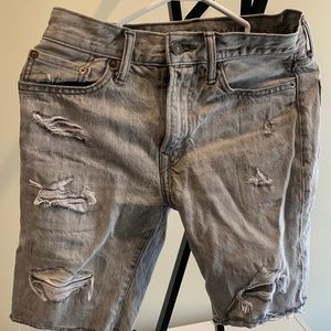 American Eagle ripped Jean shorts